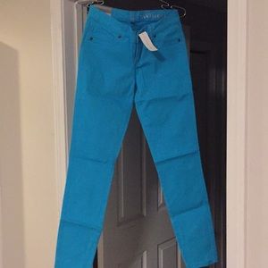 Blue legging jeans